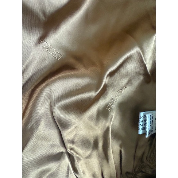 Escada By Margaretha Ley Wool Cashmere Plaid Blazer Jacket Womens EU 40 US M - Picture 8 of 11